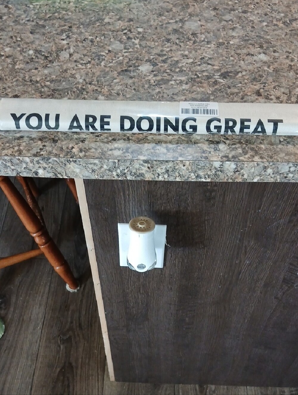 Motivational Wall Decal "YOU ARE DOING GREAT" - Black on Cream